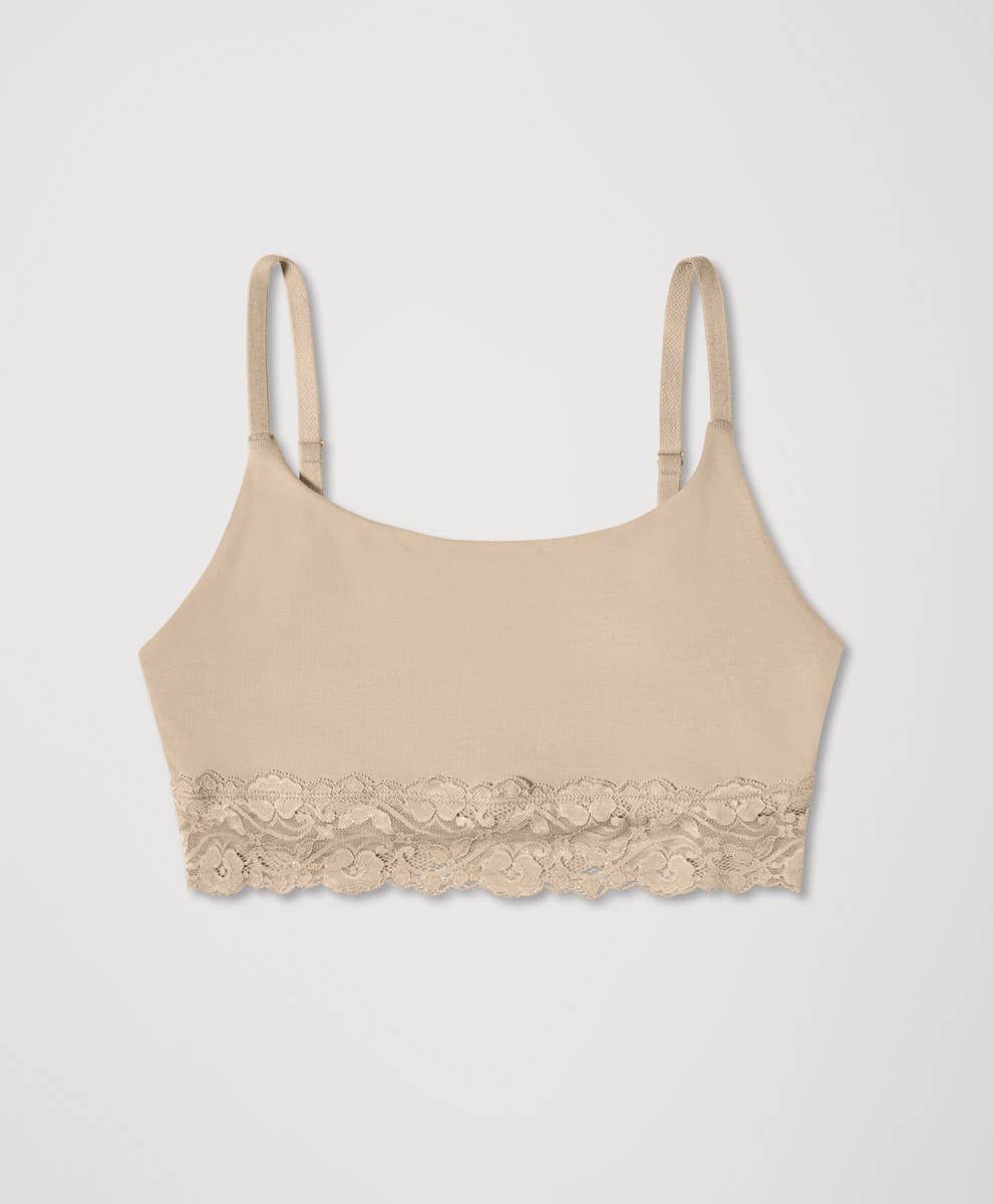Pact - Women's Lace Modern Scoop Bralette