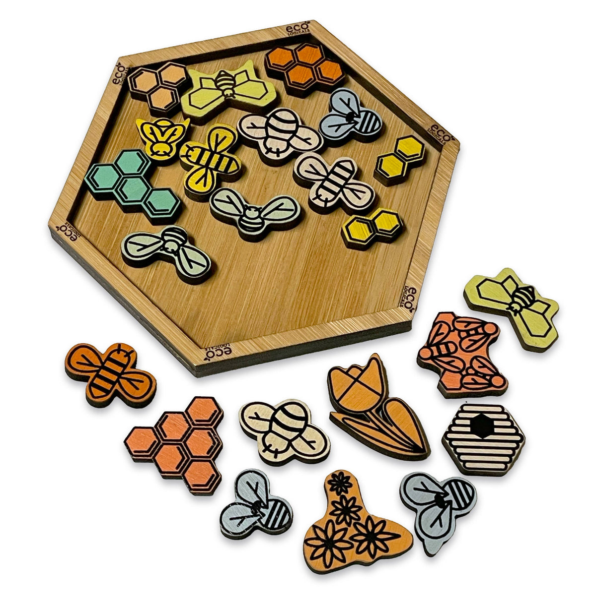 Project Genius - Ecologicals Bumble Jumble Bamboo Puzzle