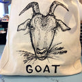 Slow Loris - Goat Tote Large Natural Canvas Tote