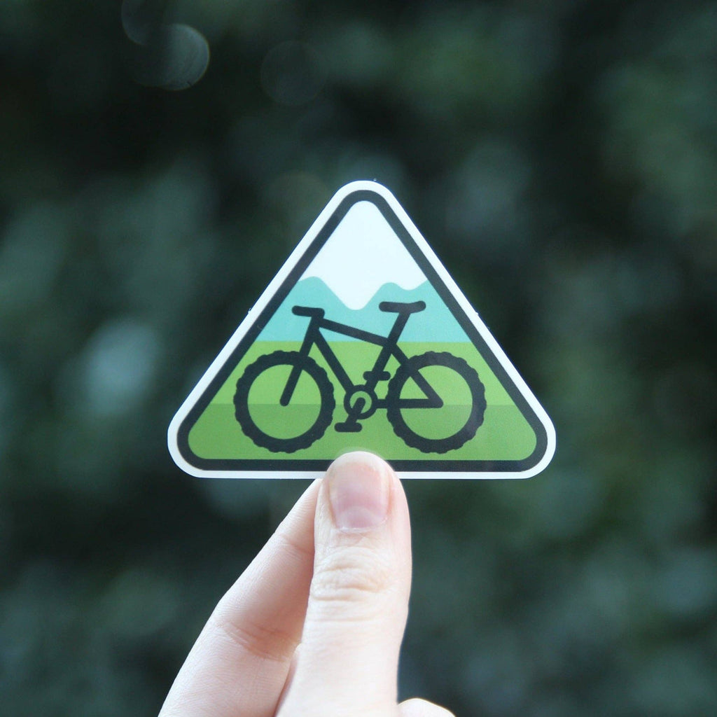 Squatchy - Mountain Bike Sticker