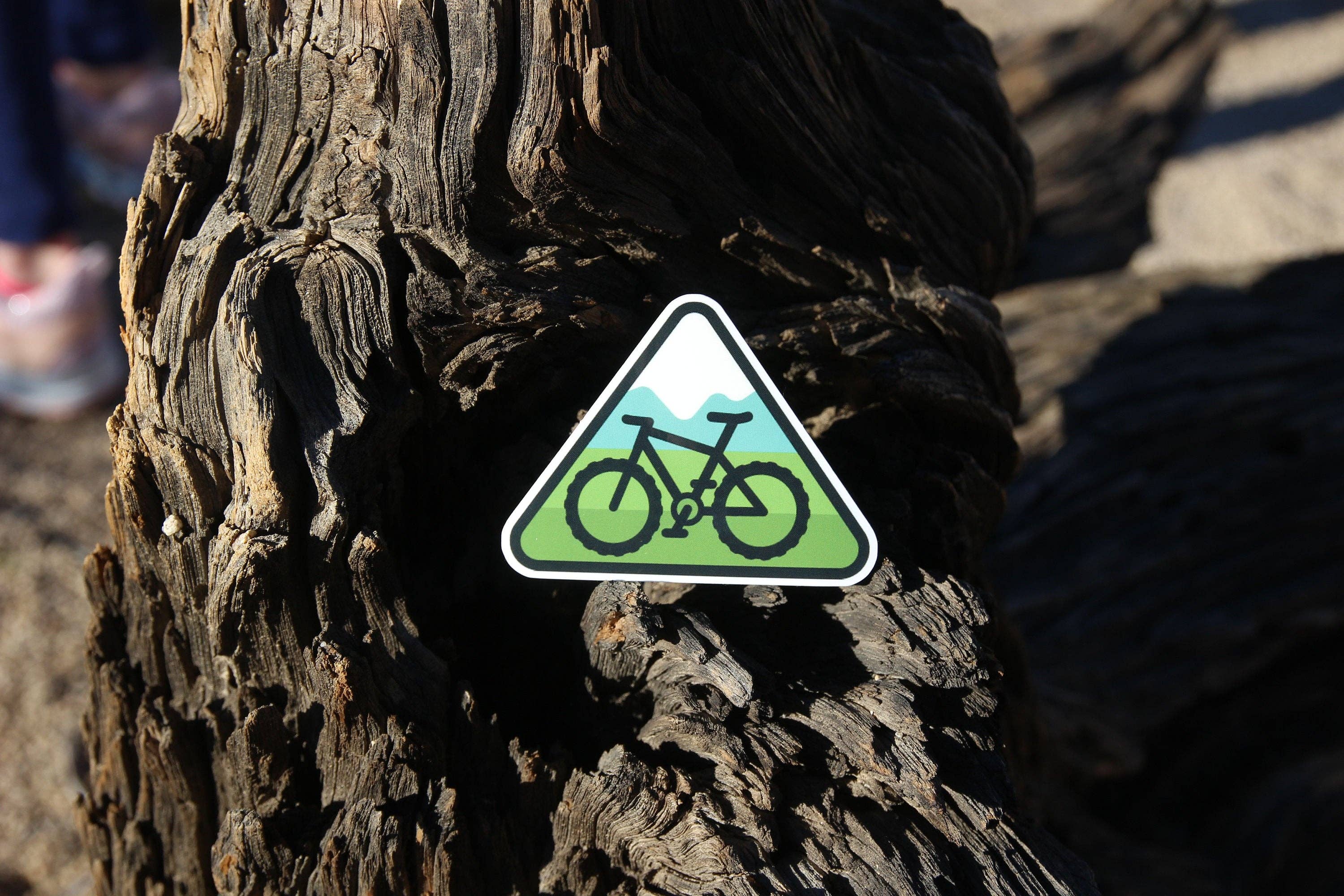 Squatchy - Mountain Bike Sticker