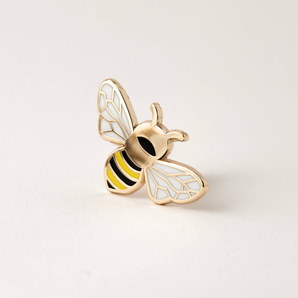 Happily Plants - Queen Honey Bee Pin, Bee Gifts