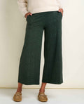 Toad&Co - Women's Chaka Wide Leg Crop Pant, Cilantro Print