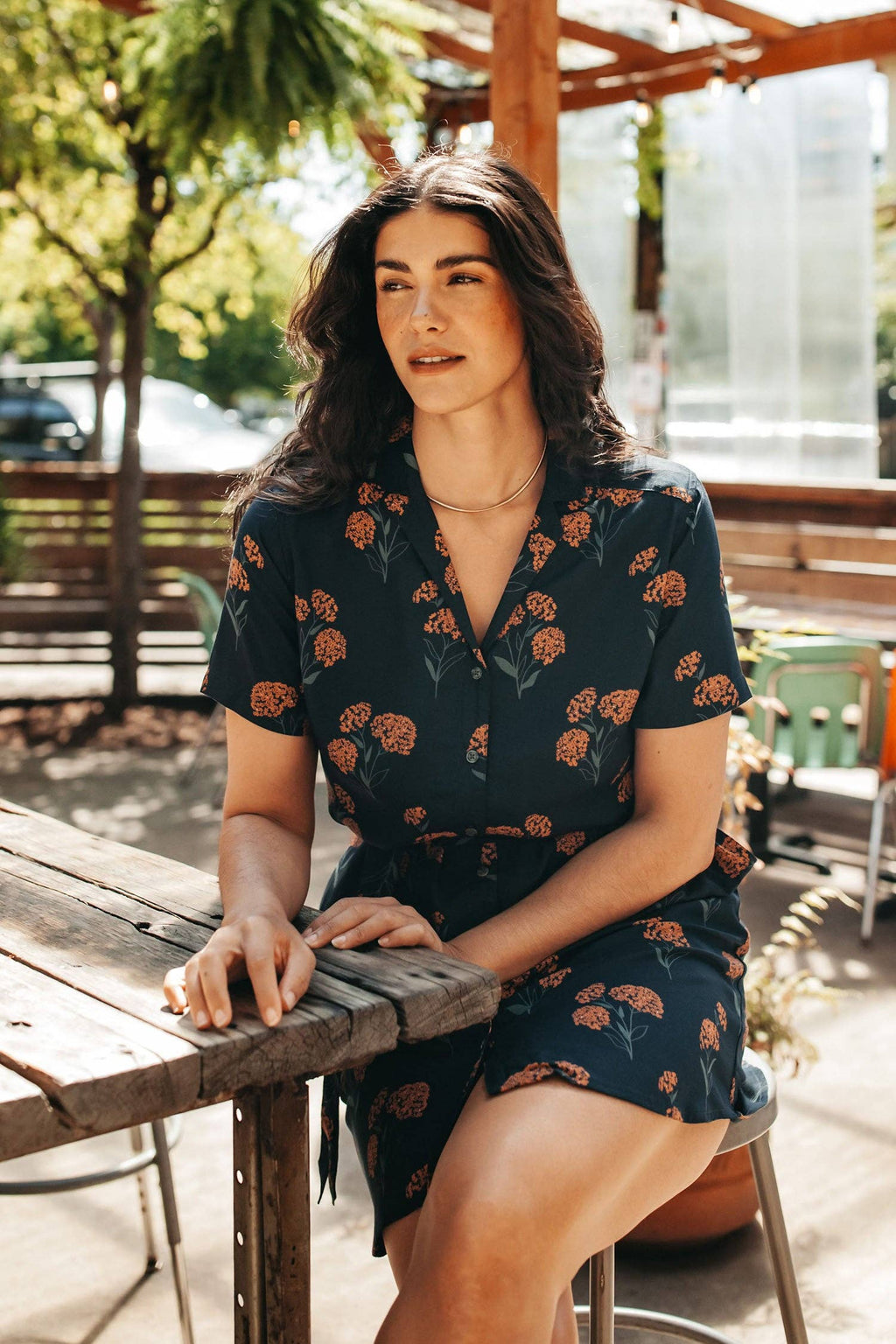 Bridge & Burn - Women's Sofia Shirt Dress, Wildflower