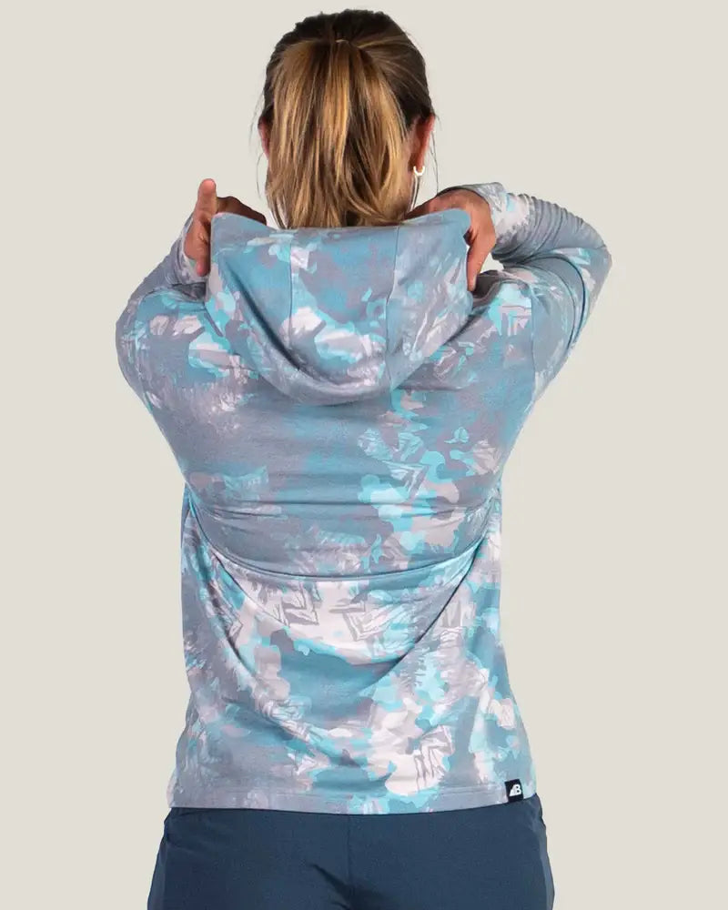 Belong Designs - Women's Graphic Traverse Tek Hoodie