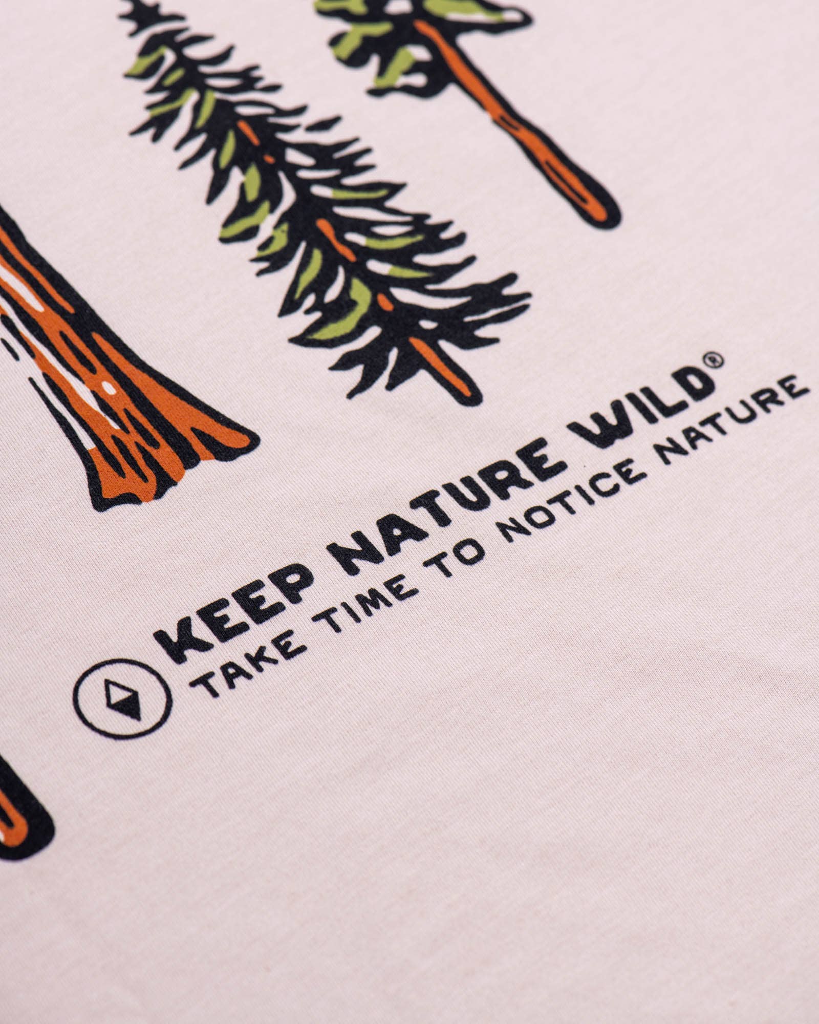 Keep Nature Wild - Nature Study Conifers Unisex Tee