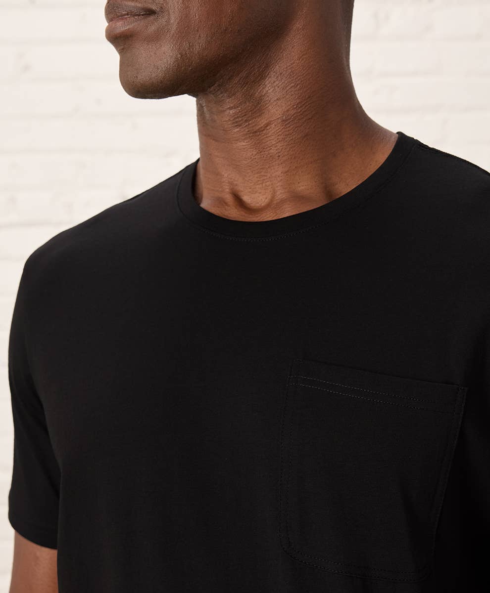 Pact - Men's Softspun Pocket Crew Tee