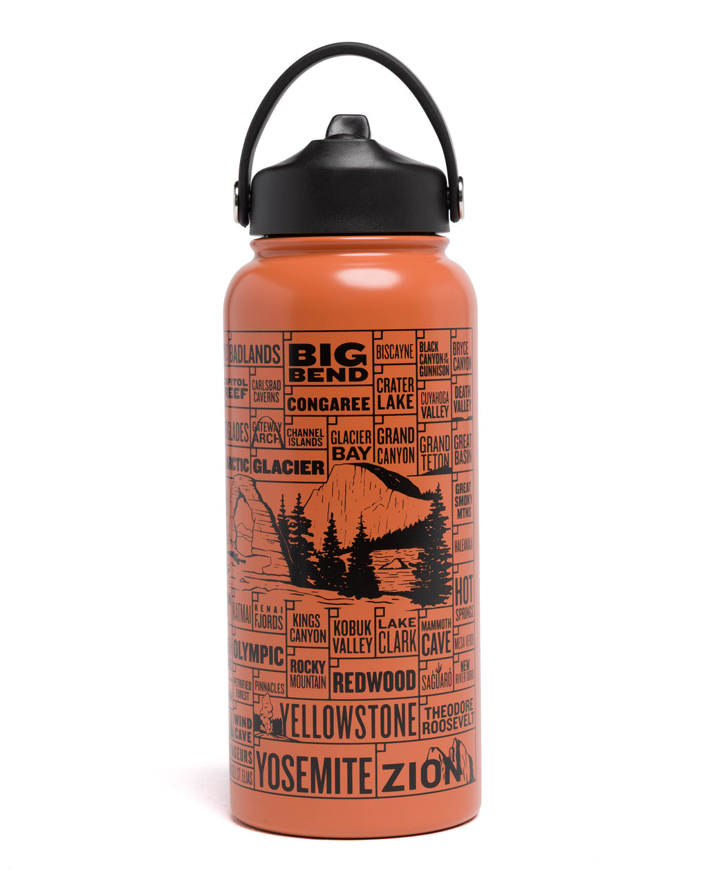 Parks Project - National Parks Checklist 32oz. Insulated Water Bottle