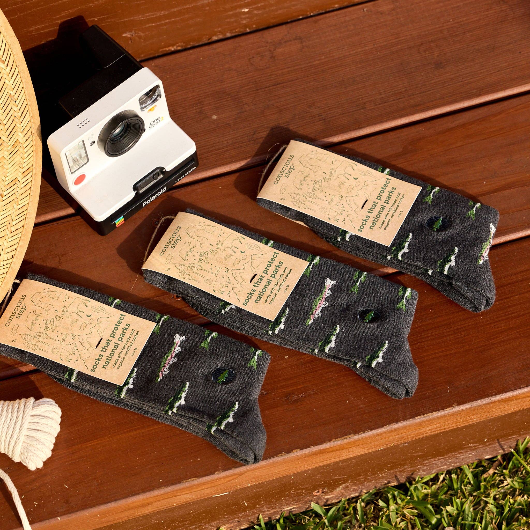 Conscious Step - Socks that Protect National Parks | Fish