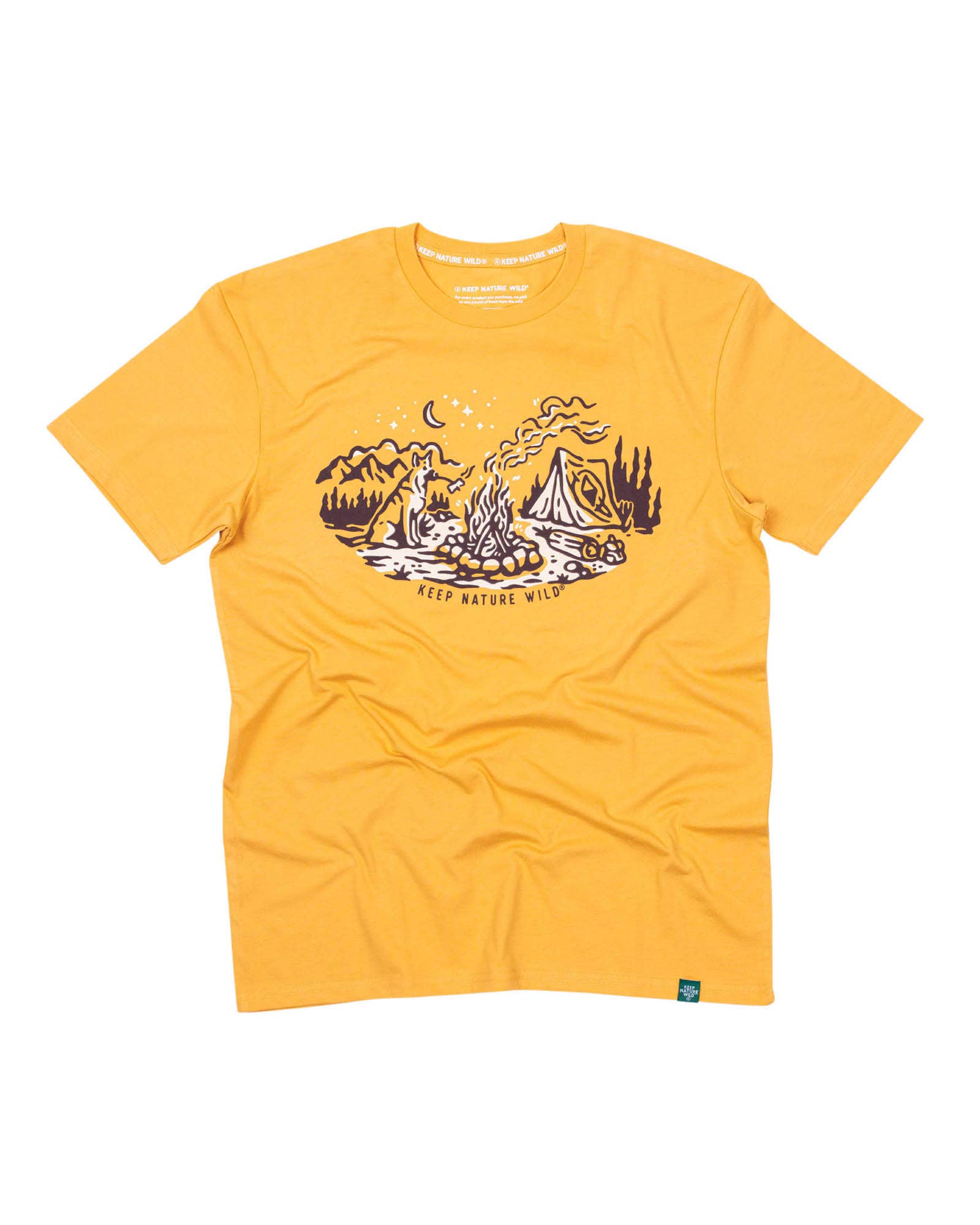 Keep Nature Wild - Campfire Dog Unisex Tee