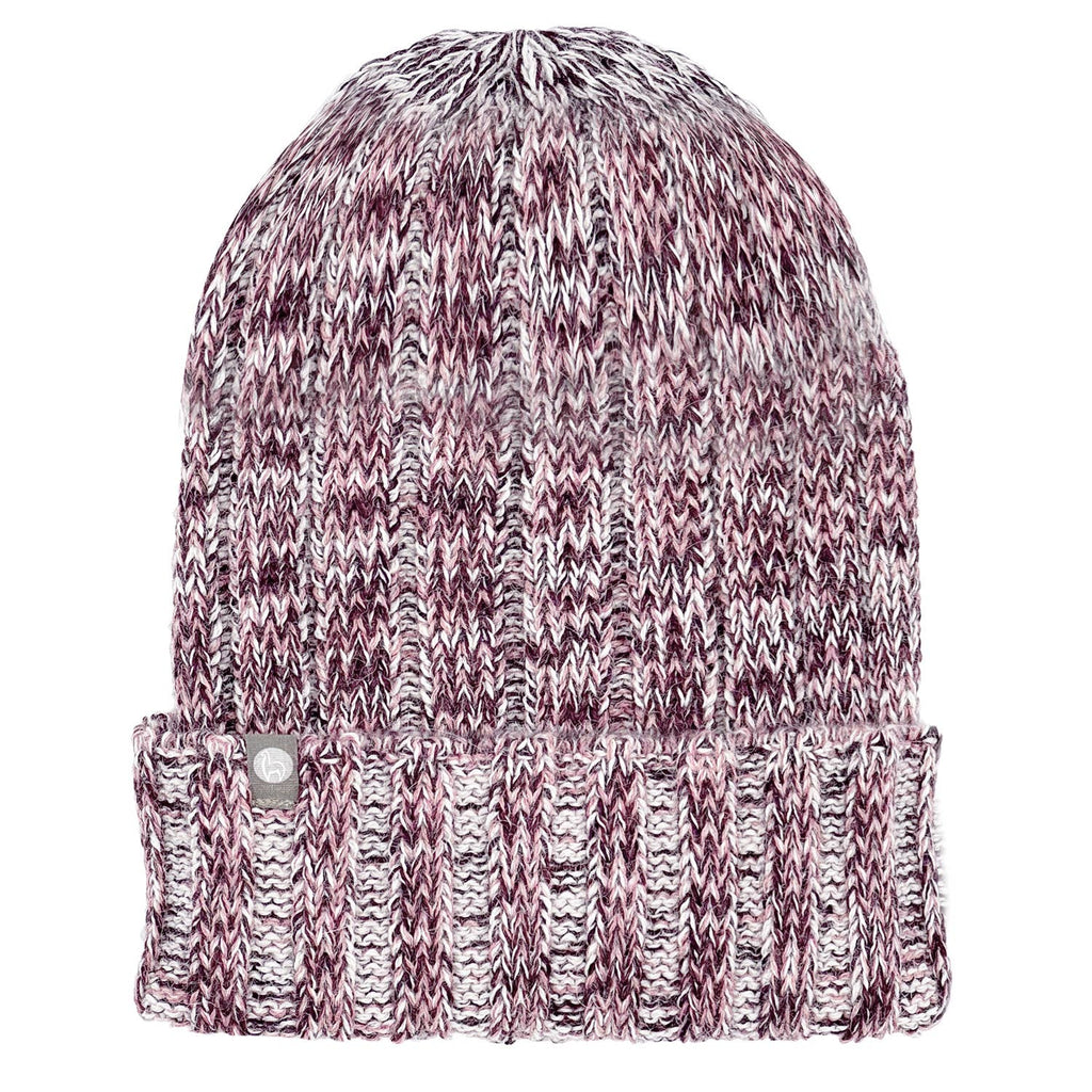 Shupaca Alpaca - Alpaca Beanie Hat - Accordion - Black Cherry