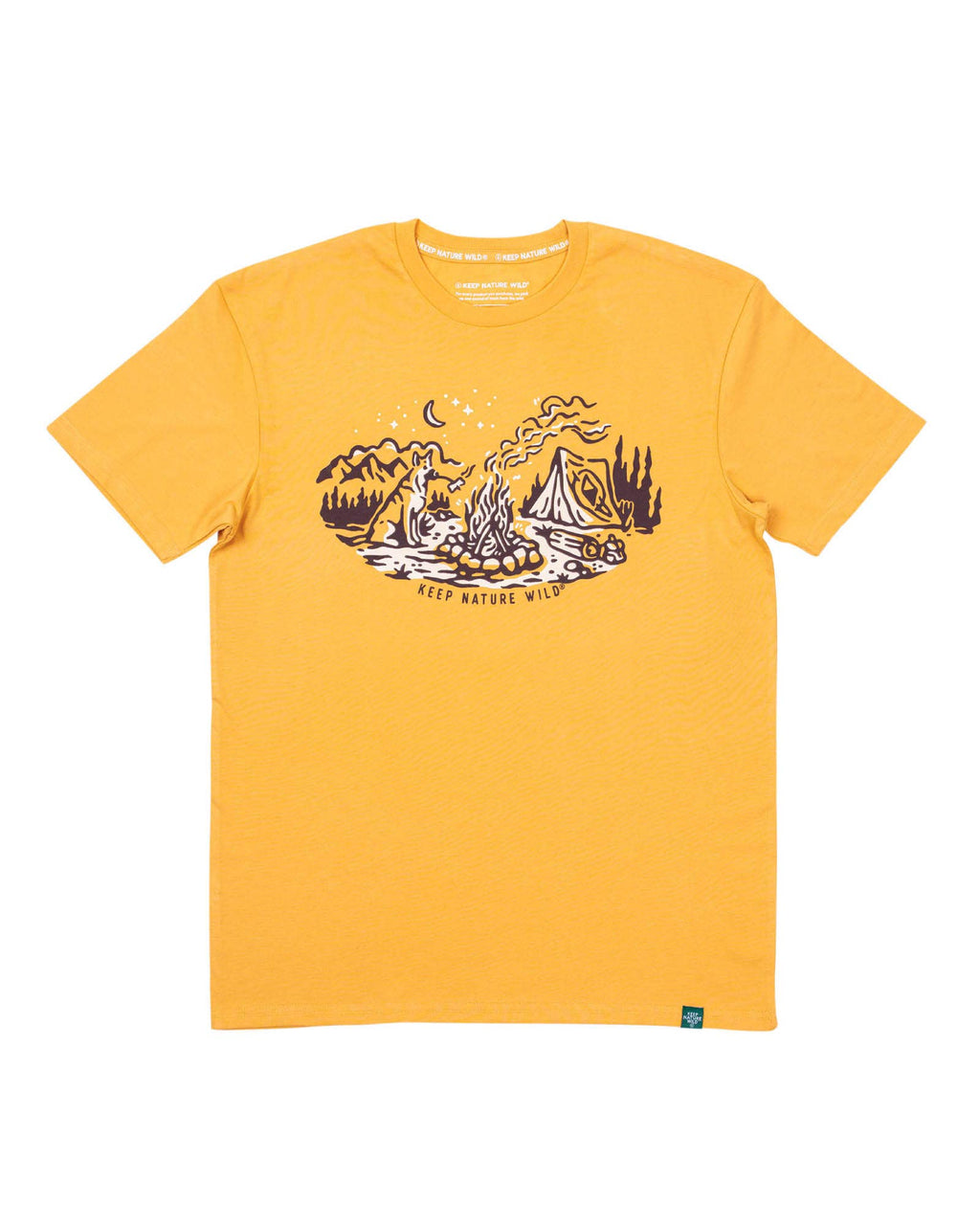Keep Nature Wild - Campfire Dog Unisex Tee