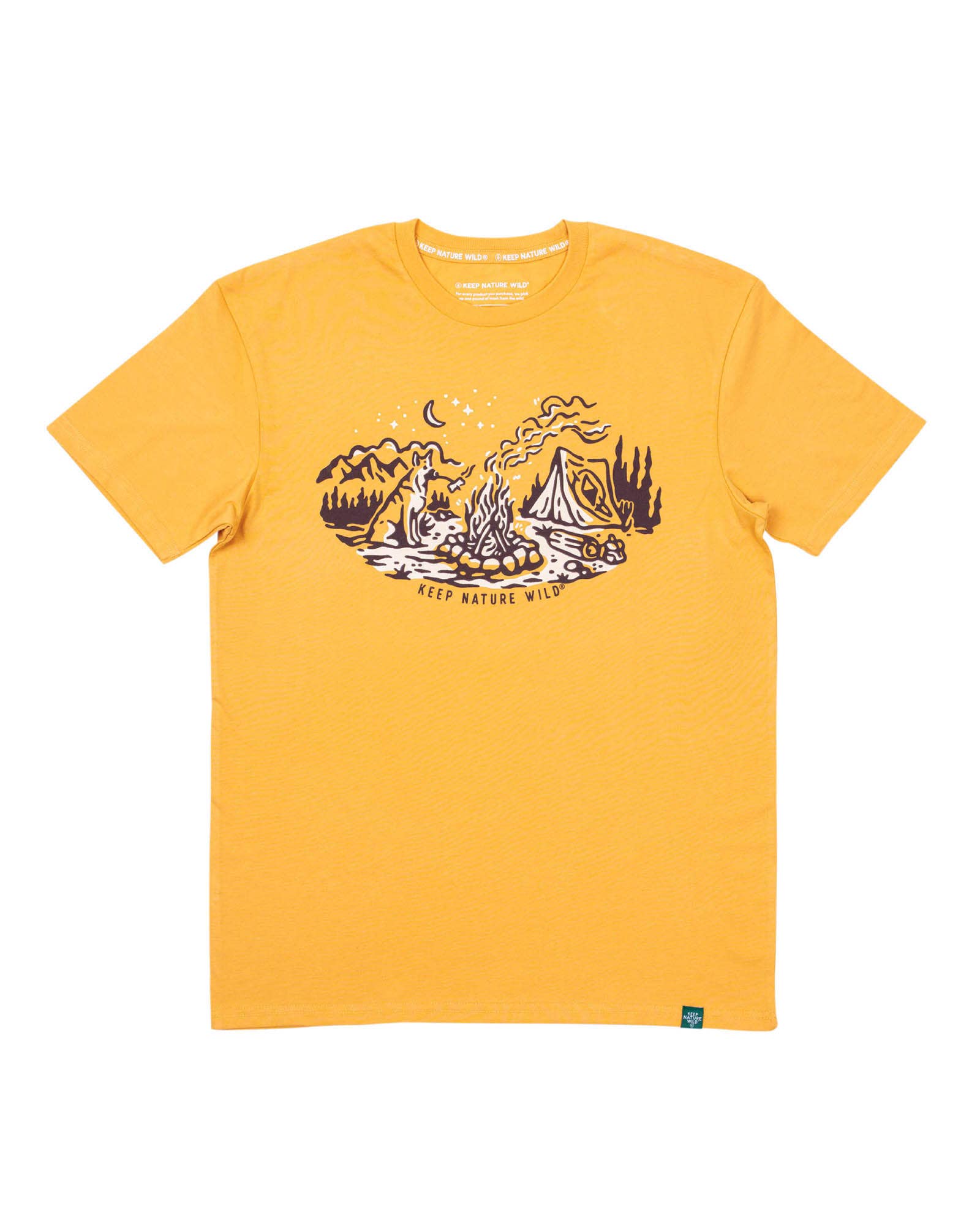 Keep Nature Wild - Campfire Dog Unisex Tee