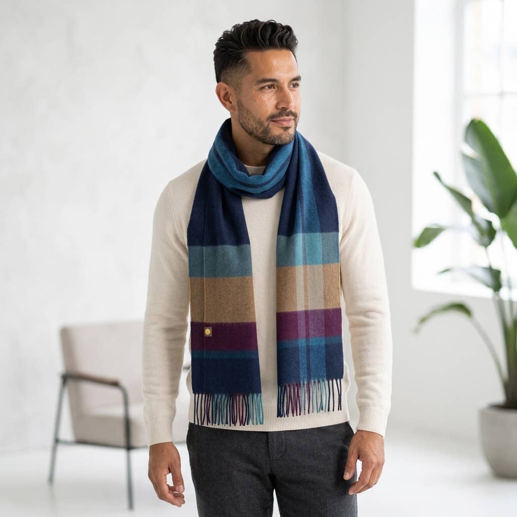 Shupaca Alpaca - 100% Baby Alpaca Scarf - Orion