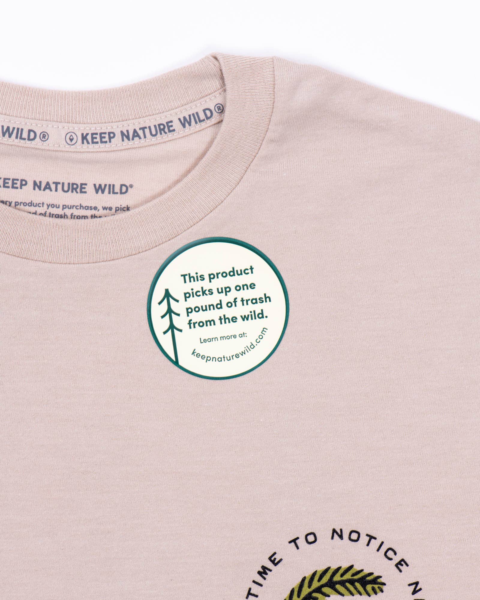 Keep Nature Wild - Nature Study Conifers Unisex Tee