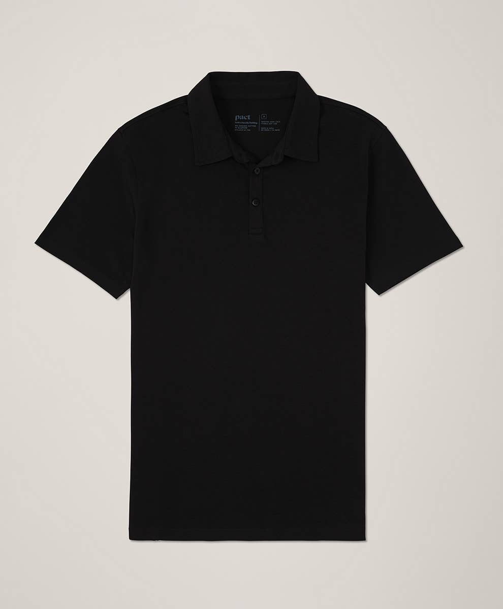 Pact - Men's Luxe Stretch Jersey Slim Polo