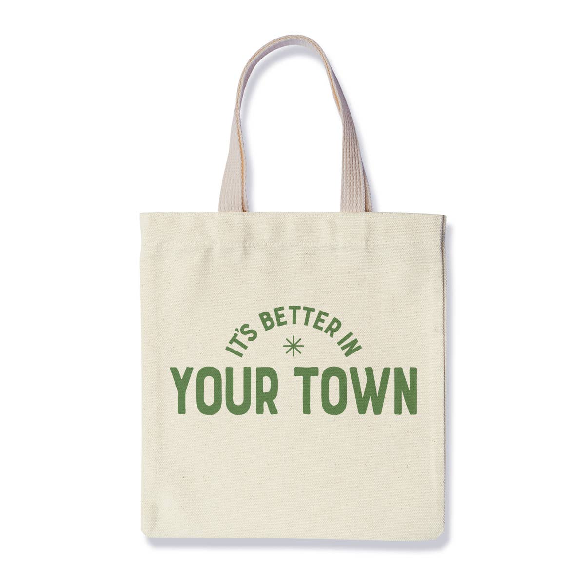 Rock Scissor Paper - Personalized City Tote Bag, It's Better In, Name Drop Design