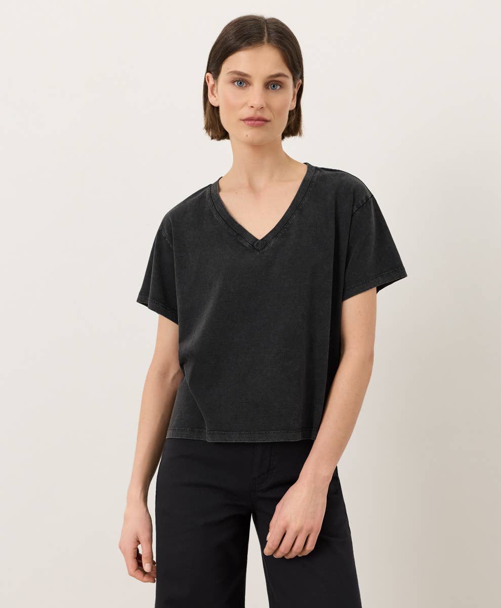 Pact - Women's Vintage Jersey V-Neck Tee