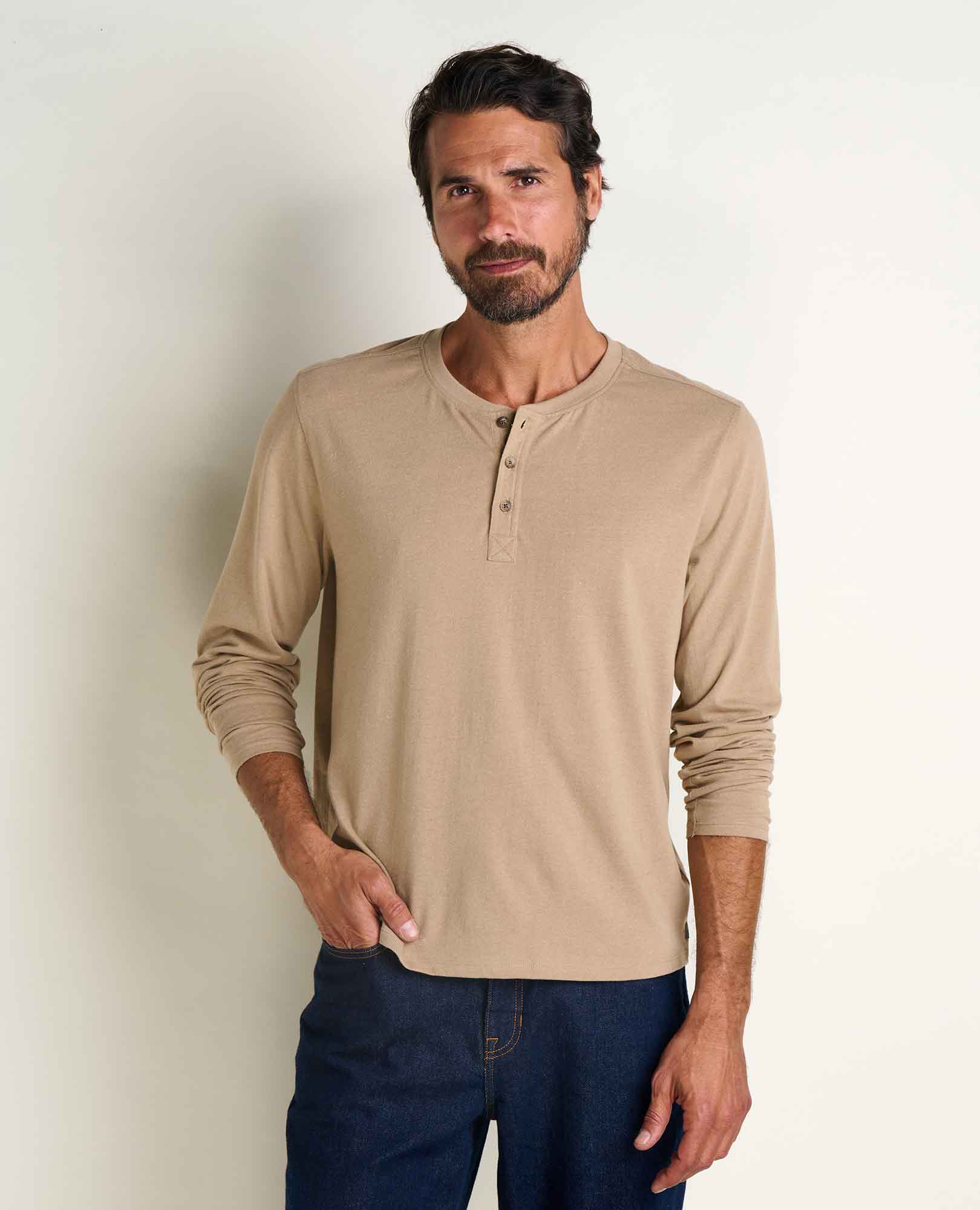 Toad&Co - Men's  Re-Form Long Sleeve Henley