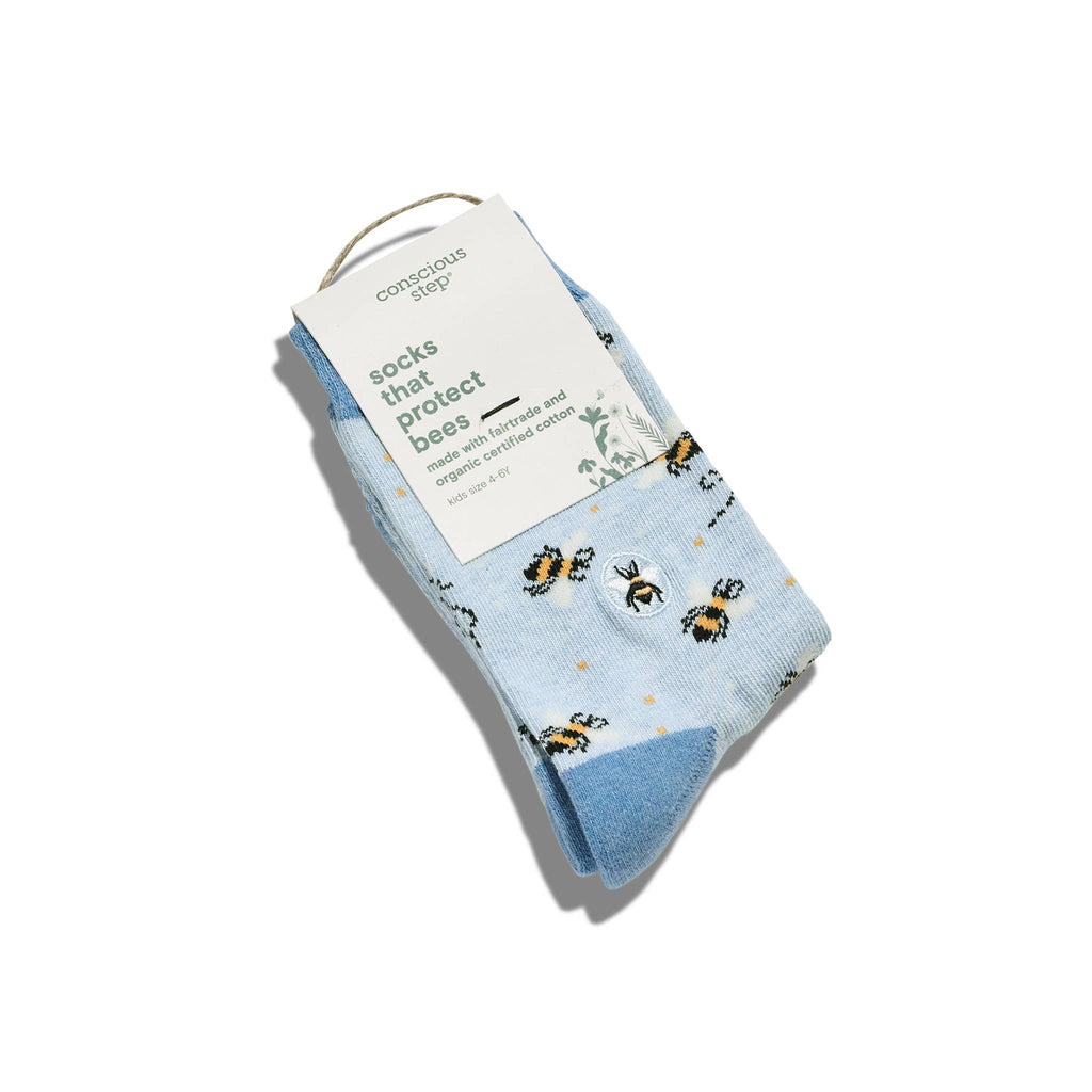 Conscious Step - Kids Socks that Protect Bees | Organic Cotton Kids Socks
