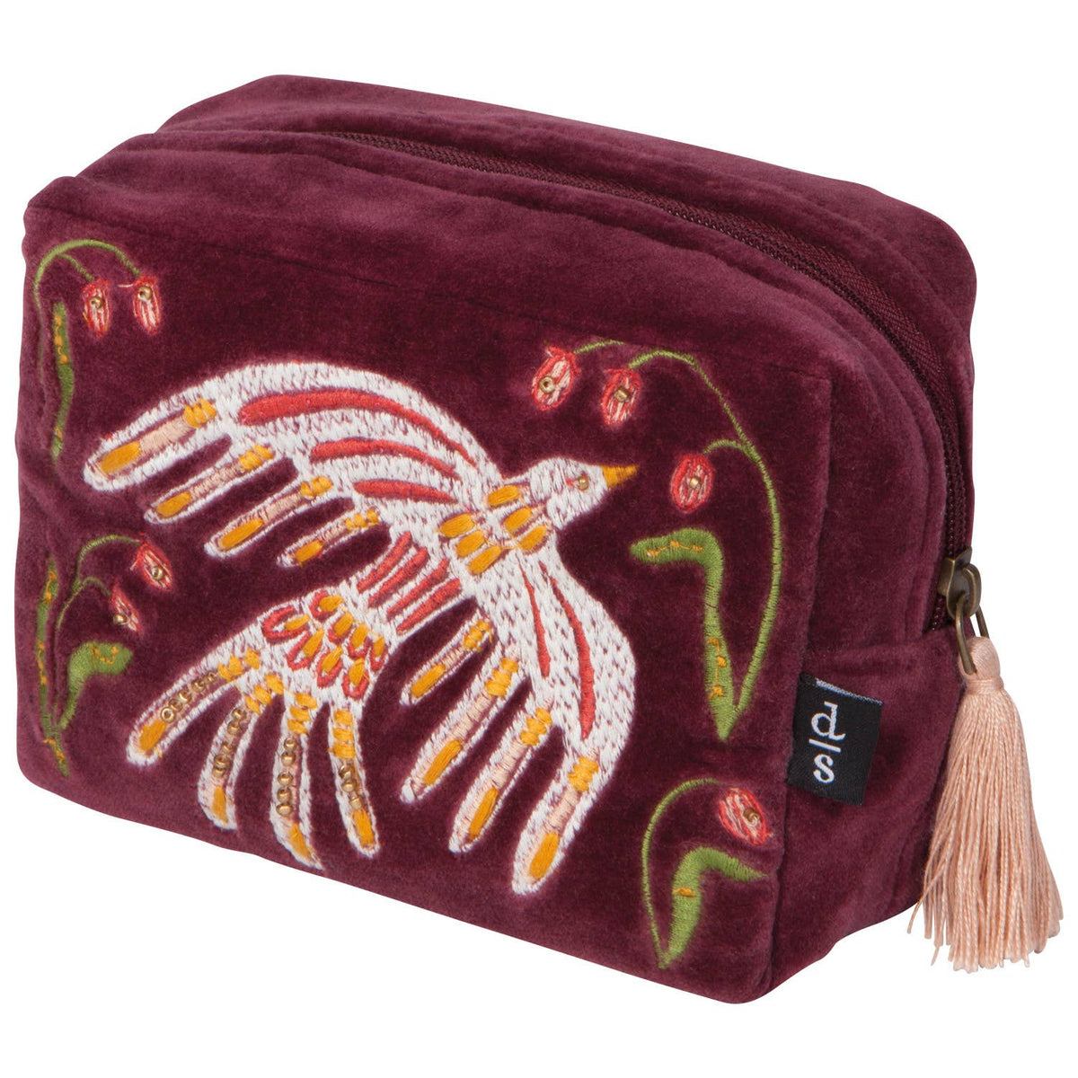 Danica Studio - Plume Embroidered Pouch
