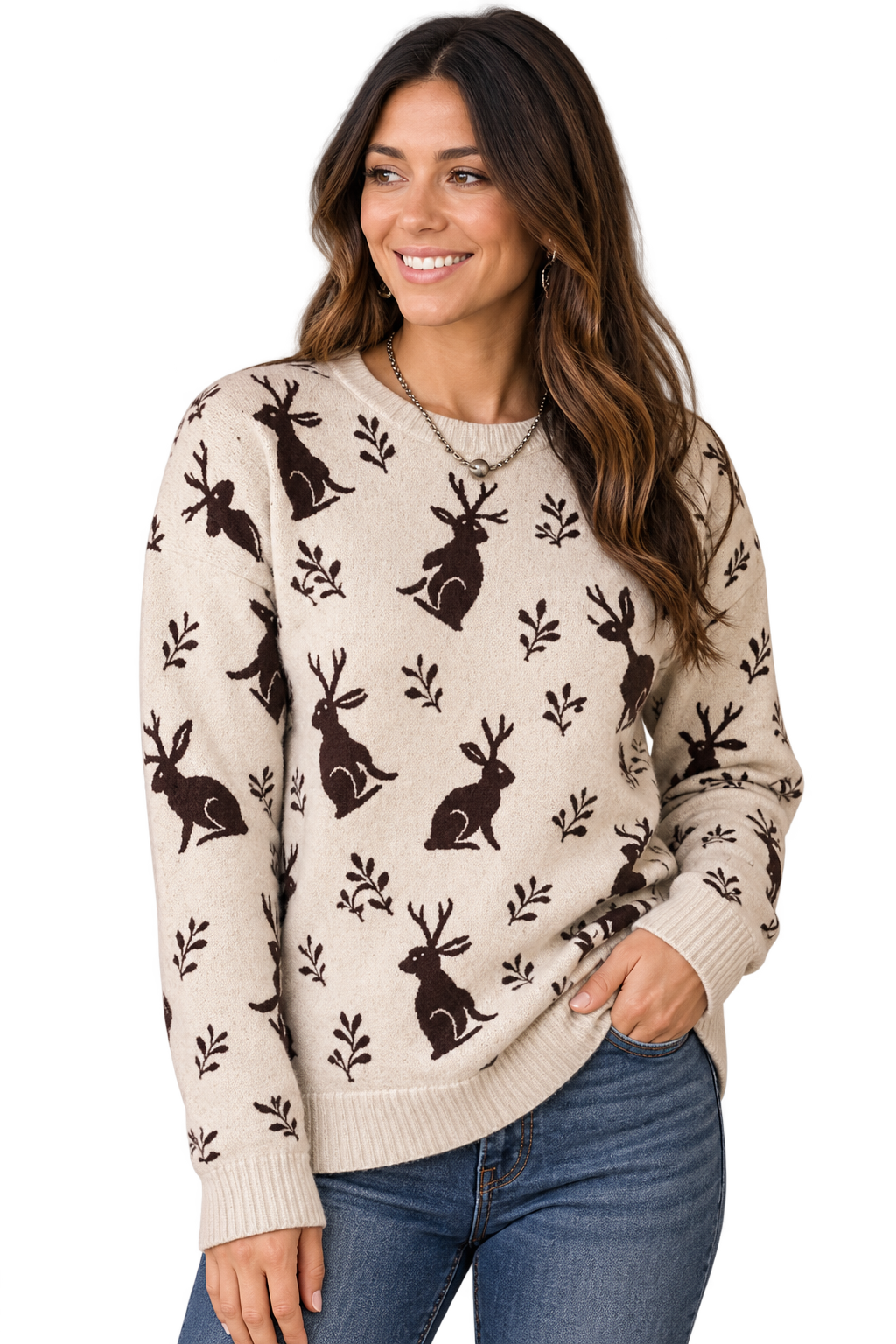 Cotton & Rye Outfitters - The Jackalope Scatter Sweater