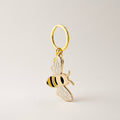Happily Plants - Honey Bee Keychain & Bag Charm, Nature Gifts