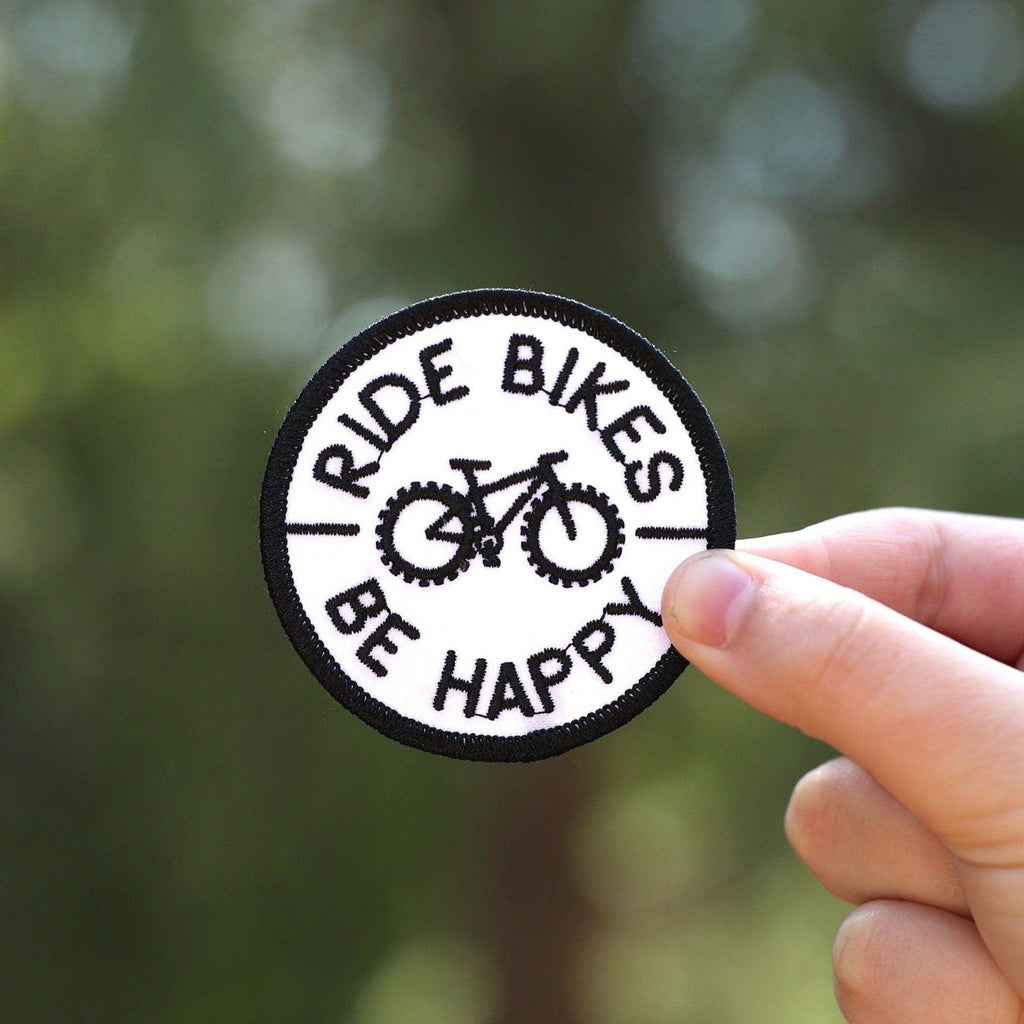 Squatchy - Ride Bikes Be Happy Patch