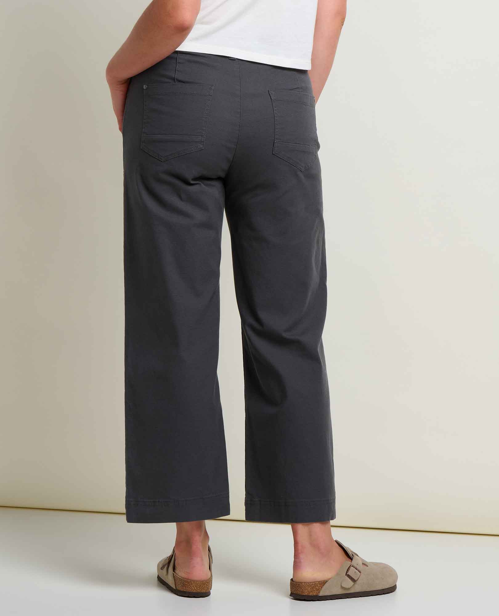 Toad&Co - Women's Earthworks Wide Leg Crop Pant