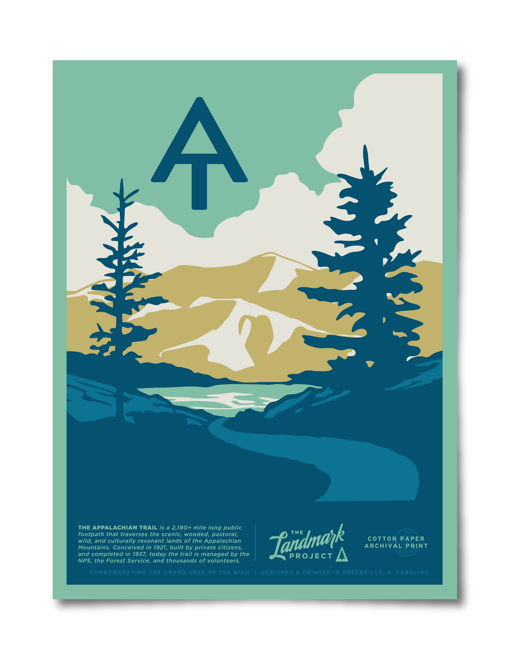 The Landmark Project - Appalachian Trail Poster
