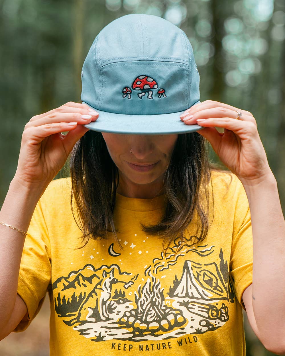 Keep Nature Wild - Campfire Dog Unisex Tee