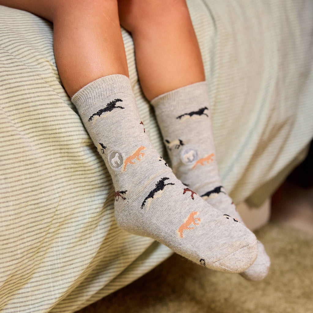 Conscious Step - Kids Socks that Save Horses | Organic Cotton Kids Socks