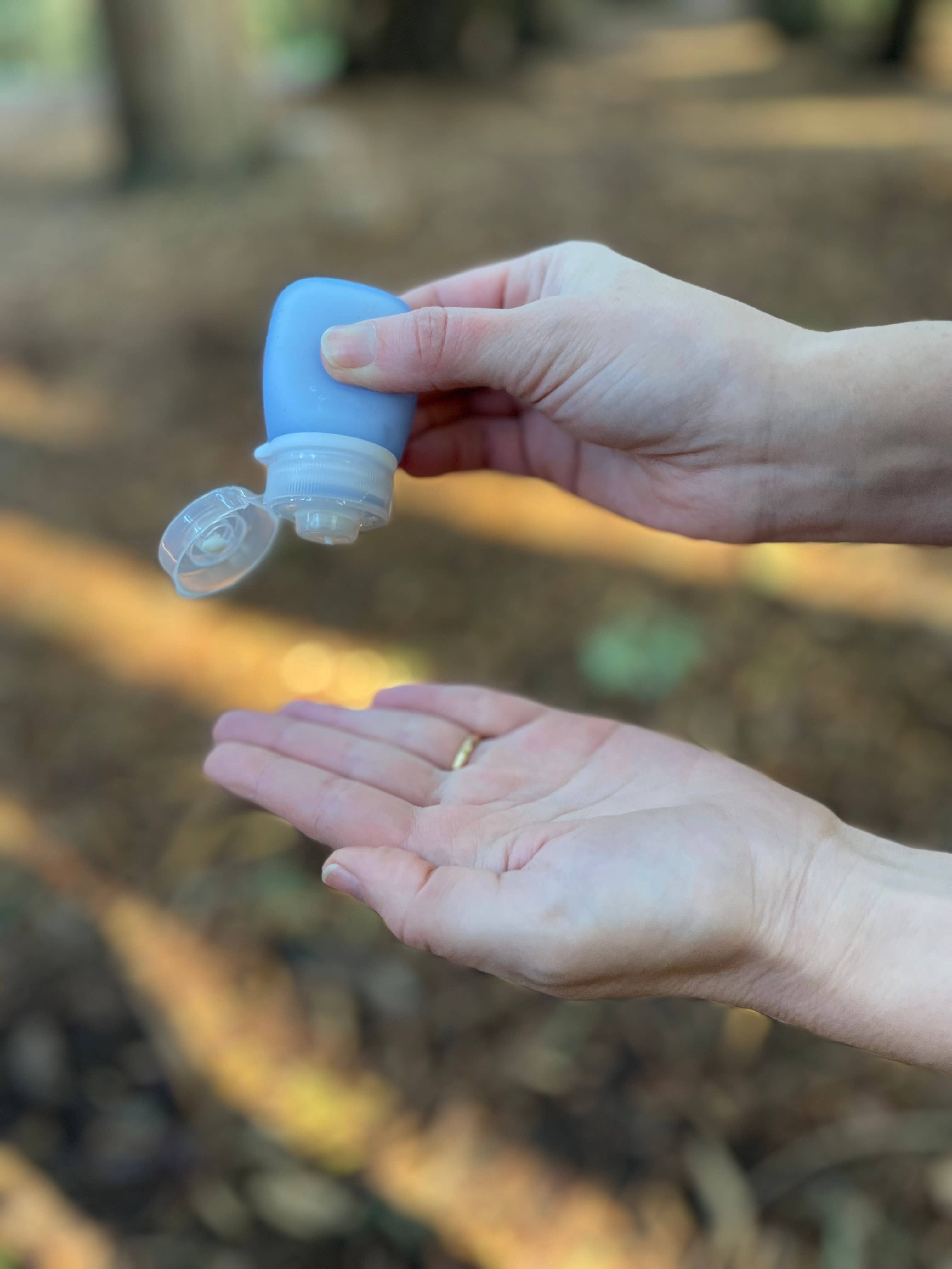 humangear - GoToob Mini 3-Pack - Refillable Silicone Travel Bottles