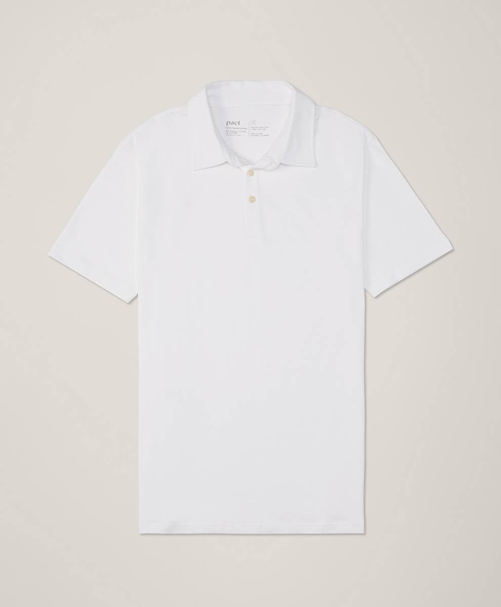 Pact - Men's Luxe Stretch Jersey Slim Polo