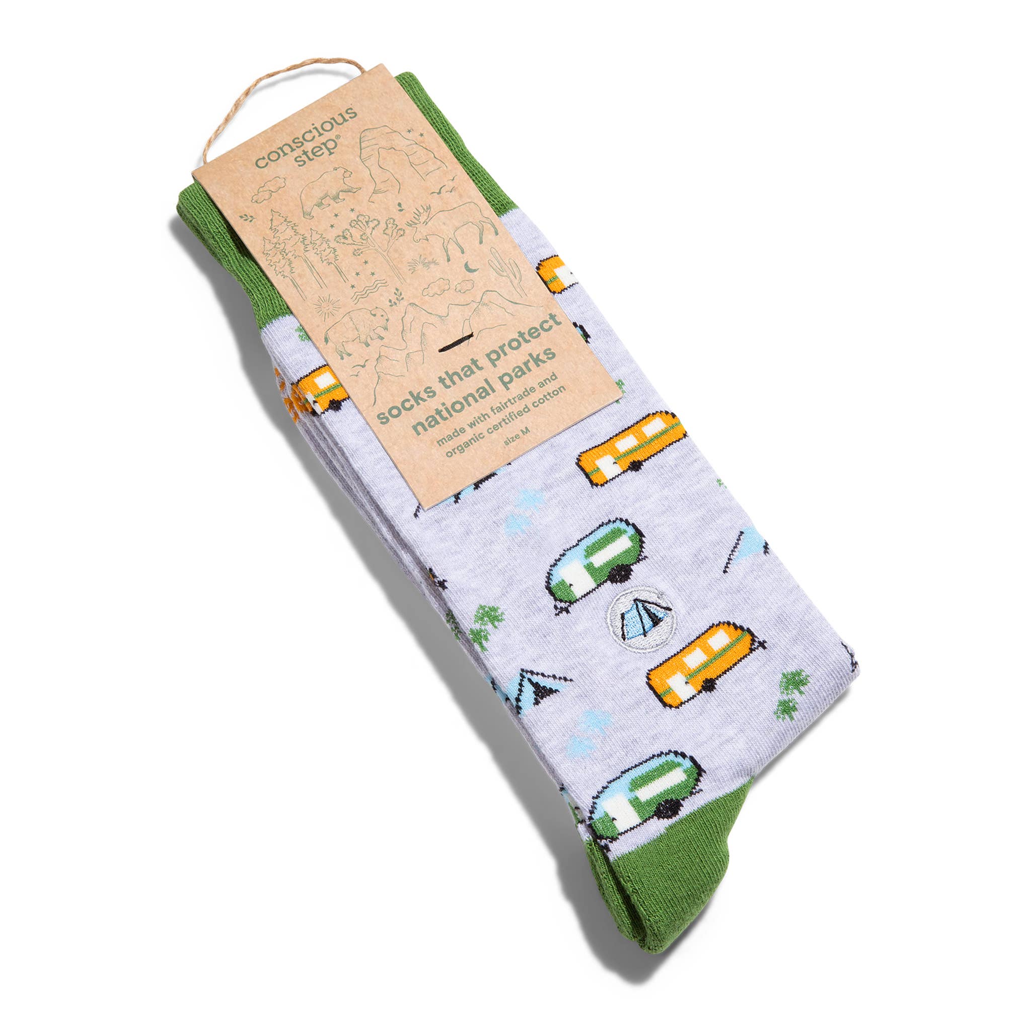 Conscious Step - Socks that Protect National Parks | Campers