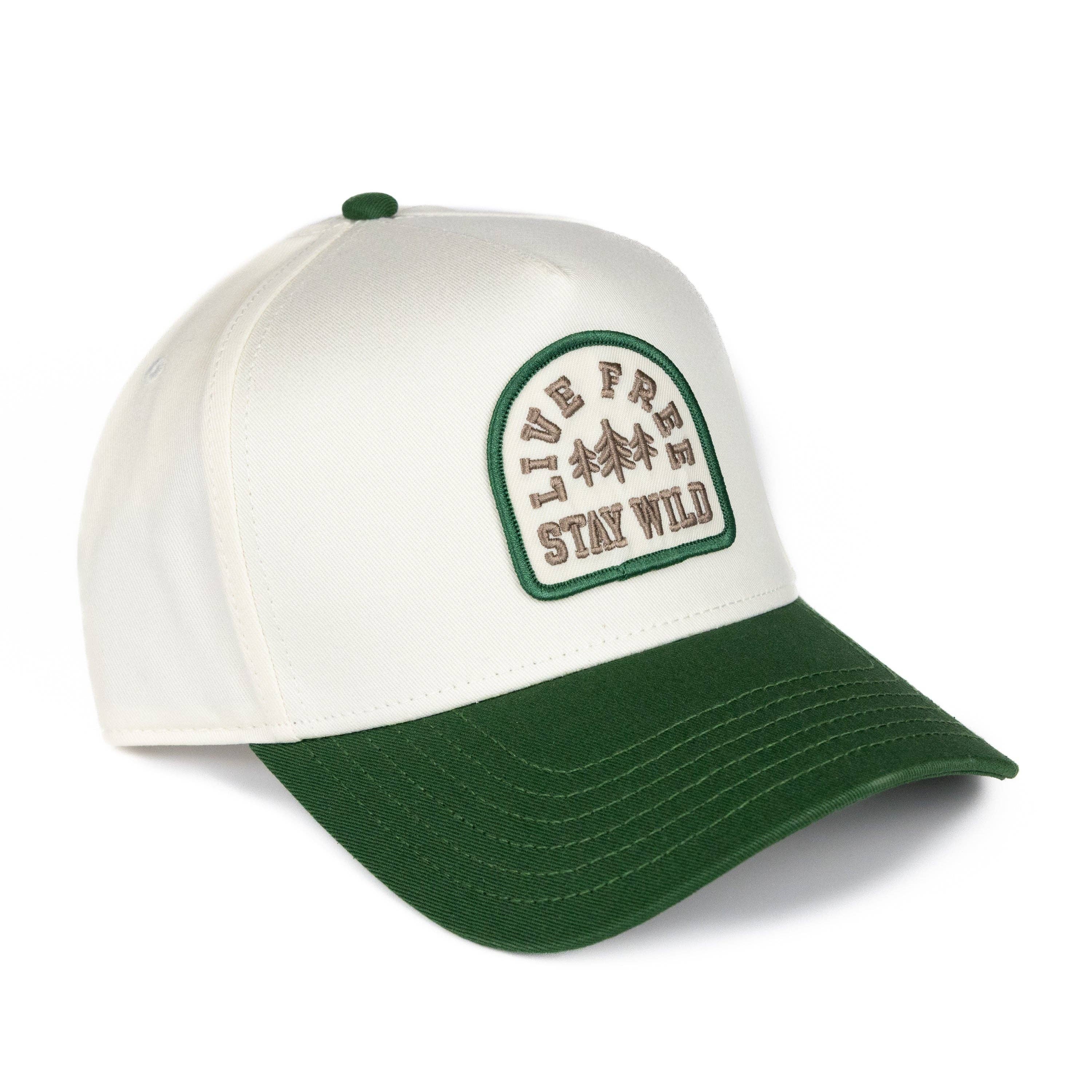 TriPine - Live Free Stay Wild High-Profile Hat