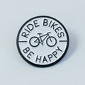 Squatchy - Enamel Pin, Ride Bikes Be Happy  | Collectible Lapel Pin