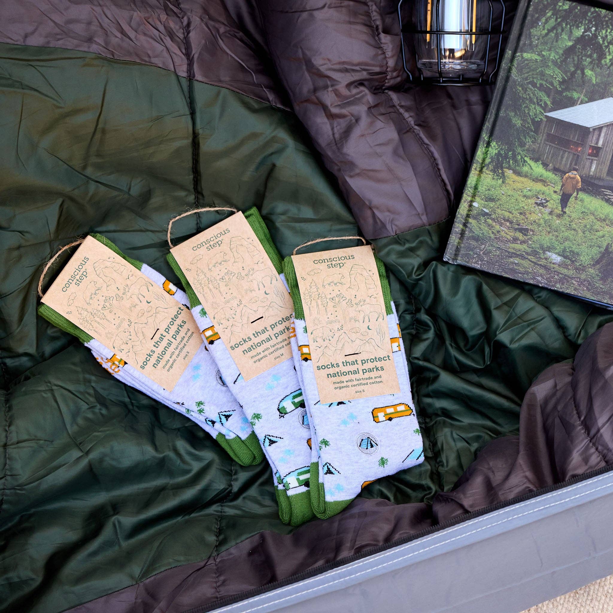 Conscious Step - Socks that Protect National Parks | Campers