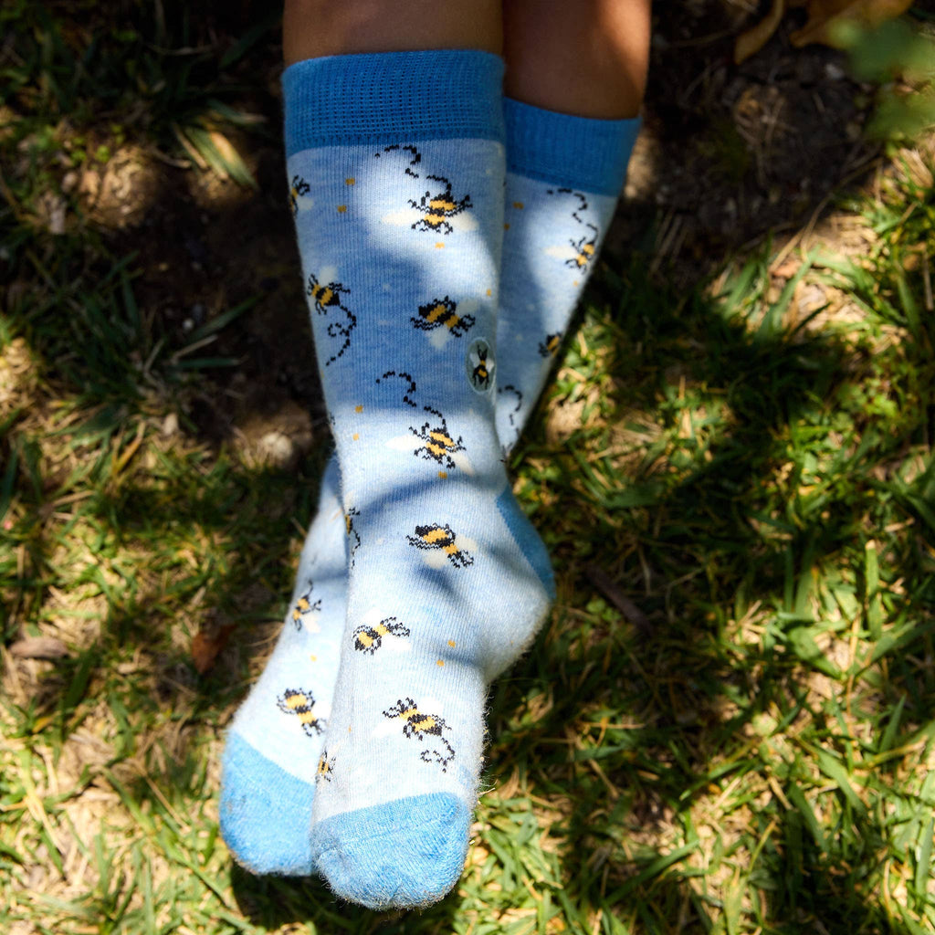 Conscious Step - Kids Socks that Protect Bees | Organic Cotton Kids Socks