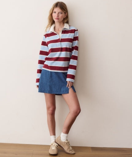 Marine Layer - Women's Miracle Jersey Rugby Polo