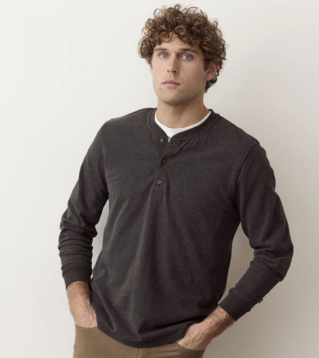 Marine Layer - Men's Luxe Jersey Henley