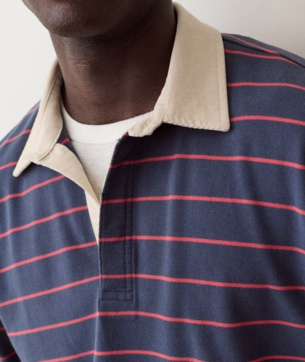Marine Layer - Men's Sueded Rugby Polo