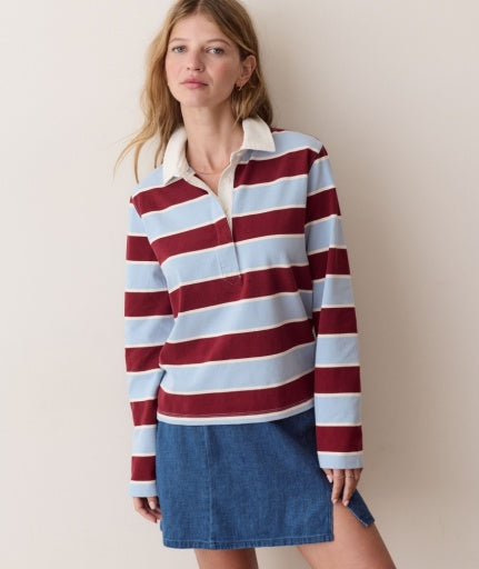 Marine Layer - Women's Miracle Jersey Rugby Polo