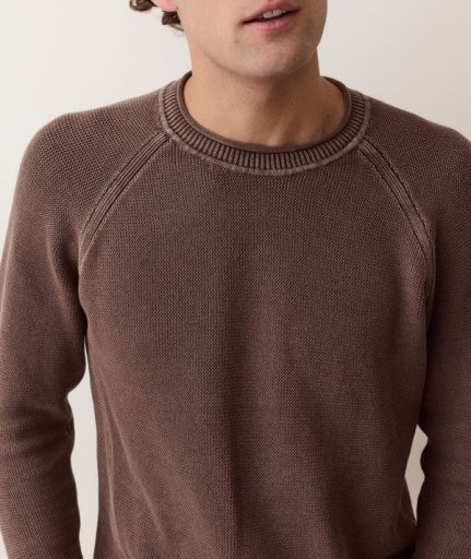 Marine Layer - Men's Garment Dye Roll Neck Sweater